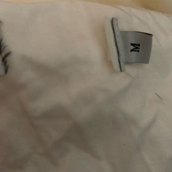 BUMPSUIT NEW Off The Shoulder Soft Mesh Maternity Dress in Ivory - Picture 14 of 16